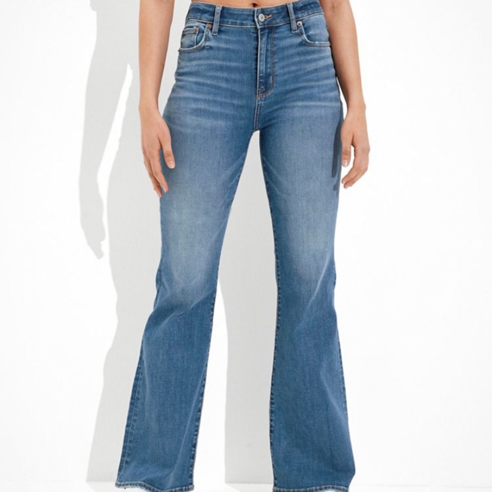 AE Ne(x)t Level Super High Waisted Flare Jean
